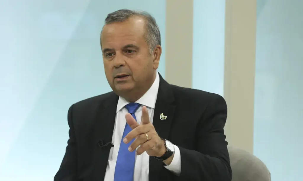 Ministro do Desenvolvimento Regional,Rogério Marinho, é entrevistado no programa Brasil em Pauta, na TV Brasil