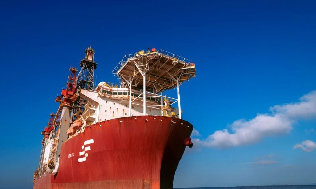Petrobras conclui perfuração com mais uma descoberta de petróleo em águas ultra profundas do Amapá . Foto Foresea/ Divulgação